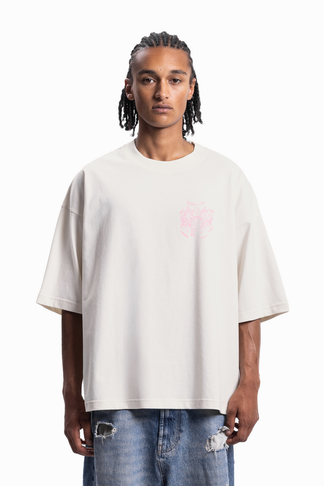 ATTIRE BOXY VANILLA T-SHIRT [SHIPPING STARTS BEGINNING OF JULY 2025]