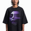 AWAKE BLACK DISTRESSED T-SHIRT