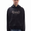 BLADE BLACK WASHED BOXY HOODIE