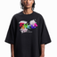 BALLOON BLACK DISTRESSED T-SHIRT