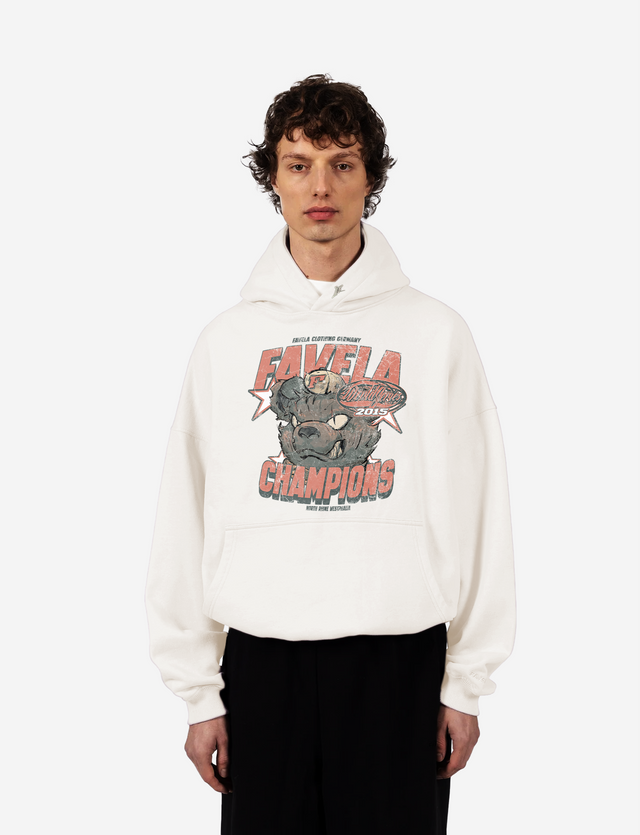 BEAR CHAMPIONS VANILLA HOODIE