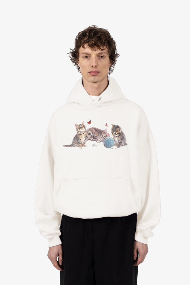 KITTEN VANILLA HOODIE  [PRE ORDER]