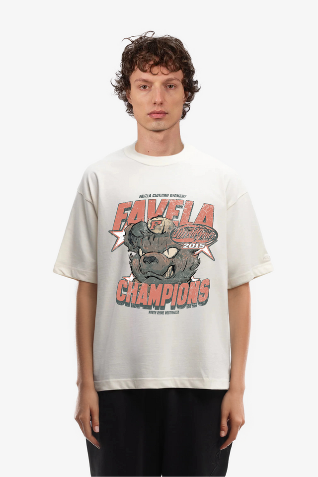 BEAR CHAMPIONS VANILLA T-SHIRT