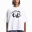 BLINDED WHITE DISTRESSED T-SHIRT