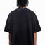 MOONLIGHT BOXY DISTRESSED BLACK SUN DRIED T-SHIRT