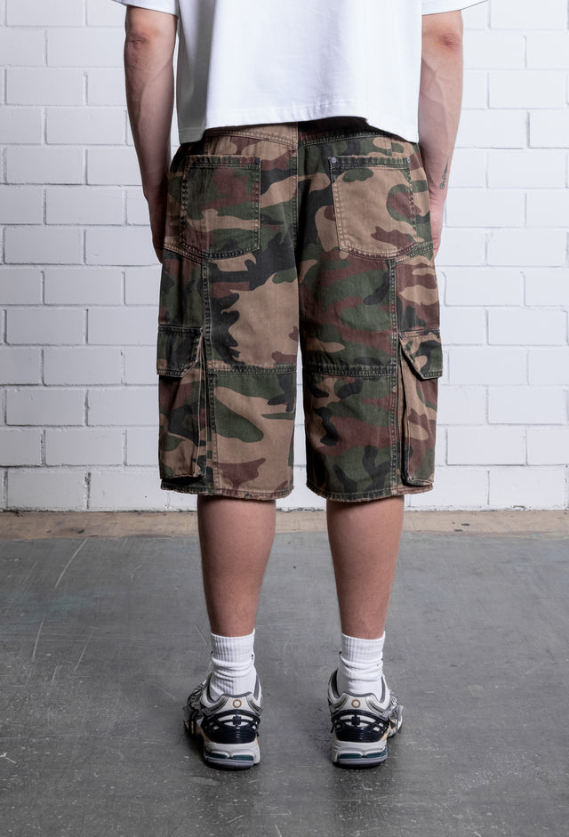 STRIPES GRAY/BLACK SHORTS