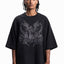 CHROME ANGEL BLACK DISTRESSED T-SHIRT