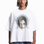 CHROME GIRL BOXY WHITE T-SHIRT