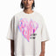 COLD HEARTS VANILLA DISTRESSED T-SHIRT