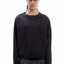 BLACK BOXY CREWNECK