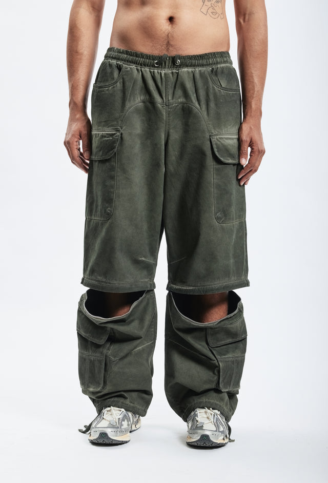 PARACHUTE CARGO CROCO OIL WASHED
