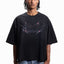 CYBERSTRUCK DISTRESSED BLACK SUN DRIED T-SHIRT
