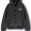 DISGUISE BLACK WASHED FRONTZIP