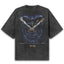 DOUBLE SWORD BLACK WASHED T-SHIRT