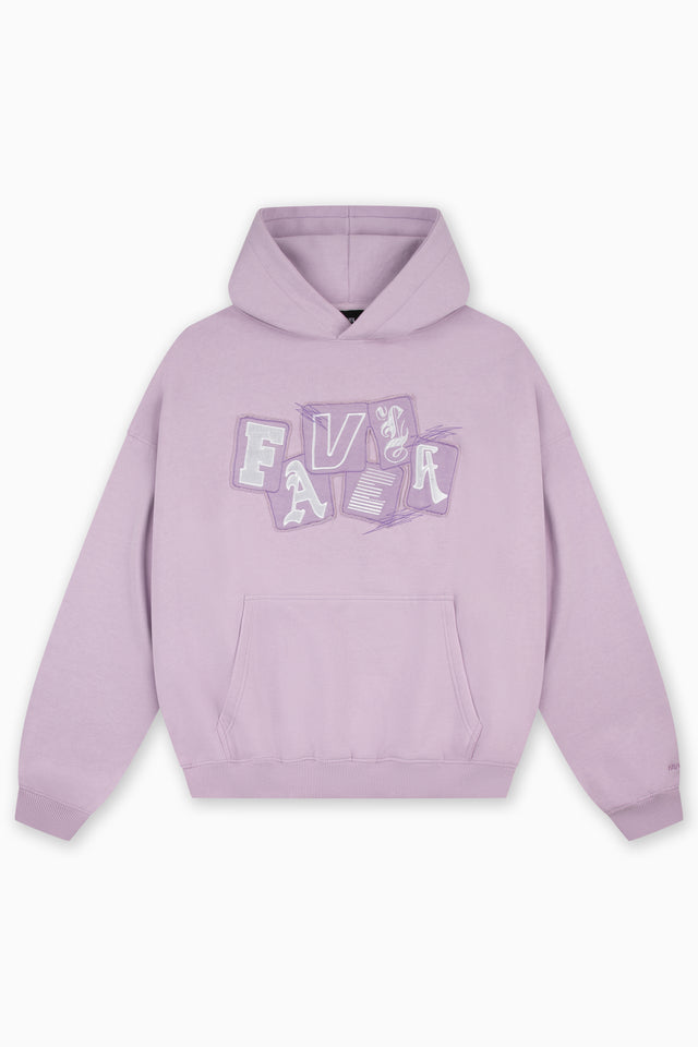 FAVELA COLLAGE ORCHID HOODIE [PRE ORDER]