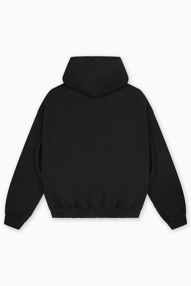 PUFF DISSTRESSED HOODIE [PRE ORDER]