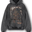 EMPEROR BLACK WASHED HOODIE