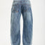 BALLOON DART VINTAGE LIGHT BLUE DENIM