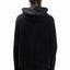 KNIT CANVAS FRONT ZIPPER BLACK WASHED
