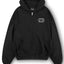 FEATHERS BLACK FRONTZIP