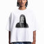 F FACE DISTRESSED T-SHIRT