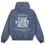 FIRST RUN BLUE SAND WASHED HOODIE [PRE ORDER]