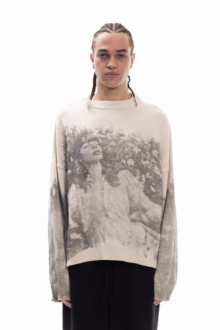 FLOWER WOMEN KNIT SWEATER