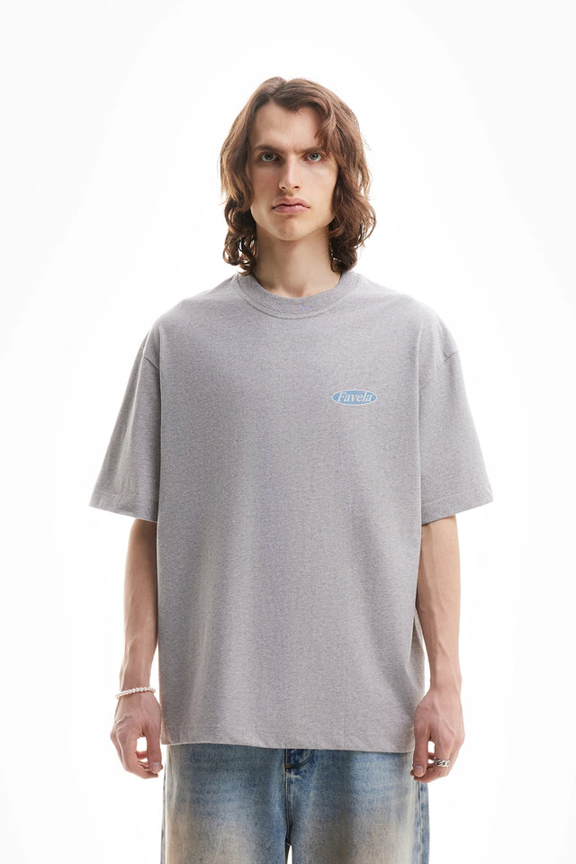 SELFMADE LIGHT GREY MELANGE T-SHIRT