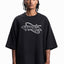 FUTURE 2 BLACK DISTRESSED T-SHIRT