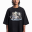 GIRL BAND BOXY BLACK T-SHIRT