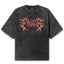 GRUNGE BLACK WASHED T-SHIRT