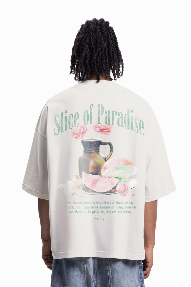 HARMONY BOXY VANILLA T-SHIRT [SHIPPING STARTS BEGINNING OF JULY 2025]