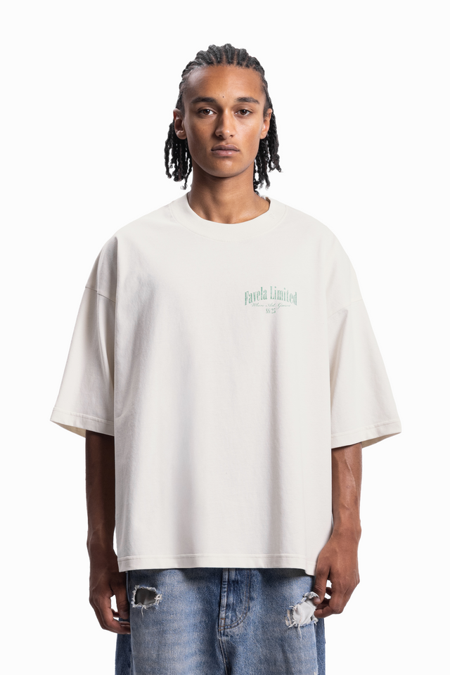 HARMONY BOXY VANILLA T-SHIRT [SHIPPING STARTS BEGINNING OF JULY 2025]