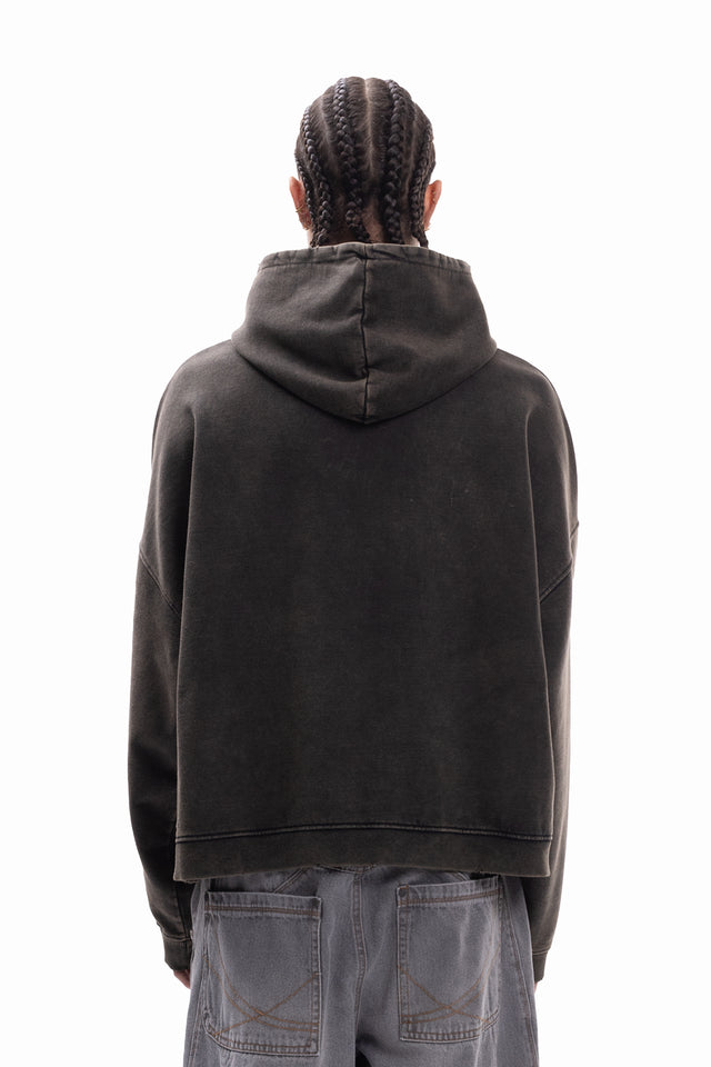 FAVELA GRUNGE TRIBAL ANTHRA BOXY HOODIE