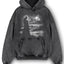 HOPE BLACK WASHED HOODIE