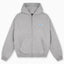 SELFMADE LIGHT GREY MELANGE FRONTZIP