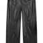 VEGAN LEATHER CUTLINE PANT[PRE-ORDER]