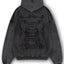 LIS BLACK WASHED HOODIE