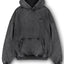 LIS BLACK WASHED HOODIE