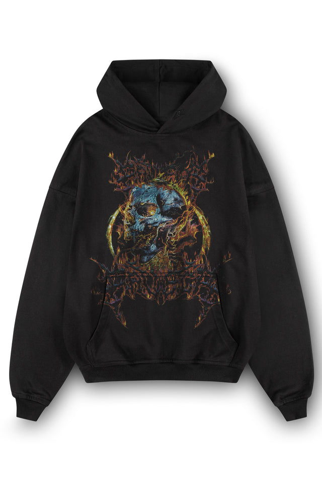 METAL DESTRUCTION BLACK HOODIE