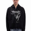 METAL GRIM BLACK BOXY FRONTZIP