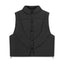 ABSTRACT BLACK PUFFER VEST [PRE ORDER]