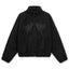 EMBROIDERY BLACK FLEECE JACKET [PRE ORDER]