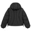 ABSTRACT BLACK PUFFER JACKET [PRE ORDER]