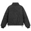 EMBROIDERY BLACK PUFFER JACKET [PRE ORDER]