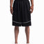 PIPING JET BLACK SPORT JORTS [PRE ORDER - SHIPPING STARTS BEGINNING OF JULY 2025]