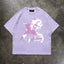 ROCKSTAR PASTEL PURPLE T-SHIRT 