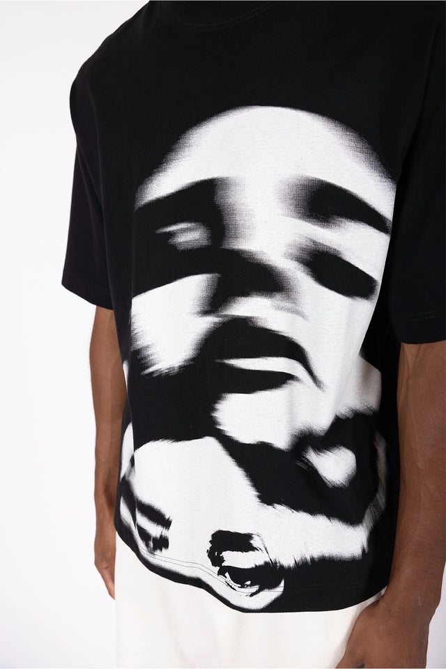 MULTIFACE BLACK T-SHIRT