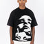 MULTIFACE BLACK T-SHIRT