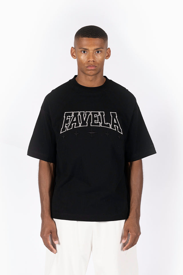 FIVE STAR BLACK T-SHIRT